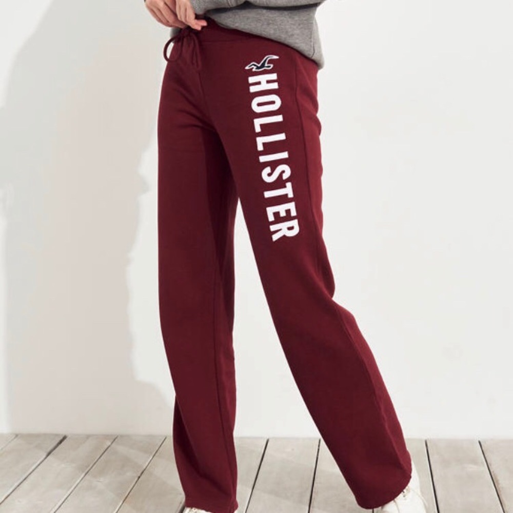 Burgundy Sweatpants